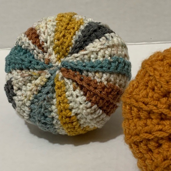 Fall Decor Home Decor Handmade Crocheted Pumpkins - Picture 9 of 16